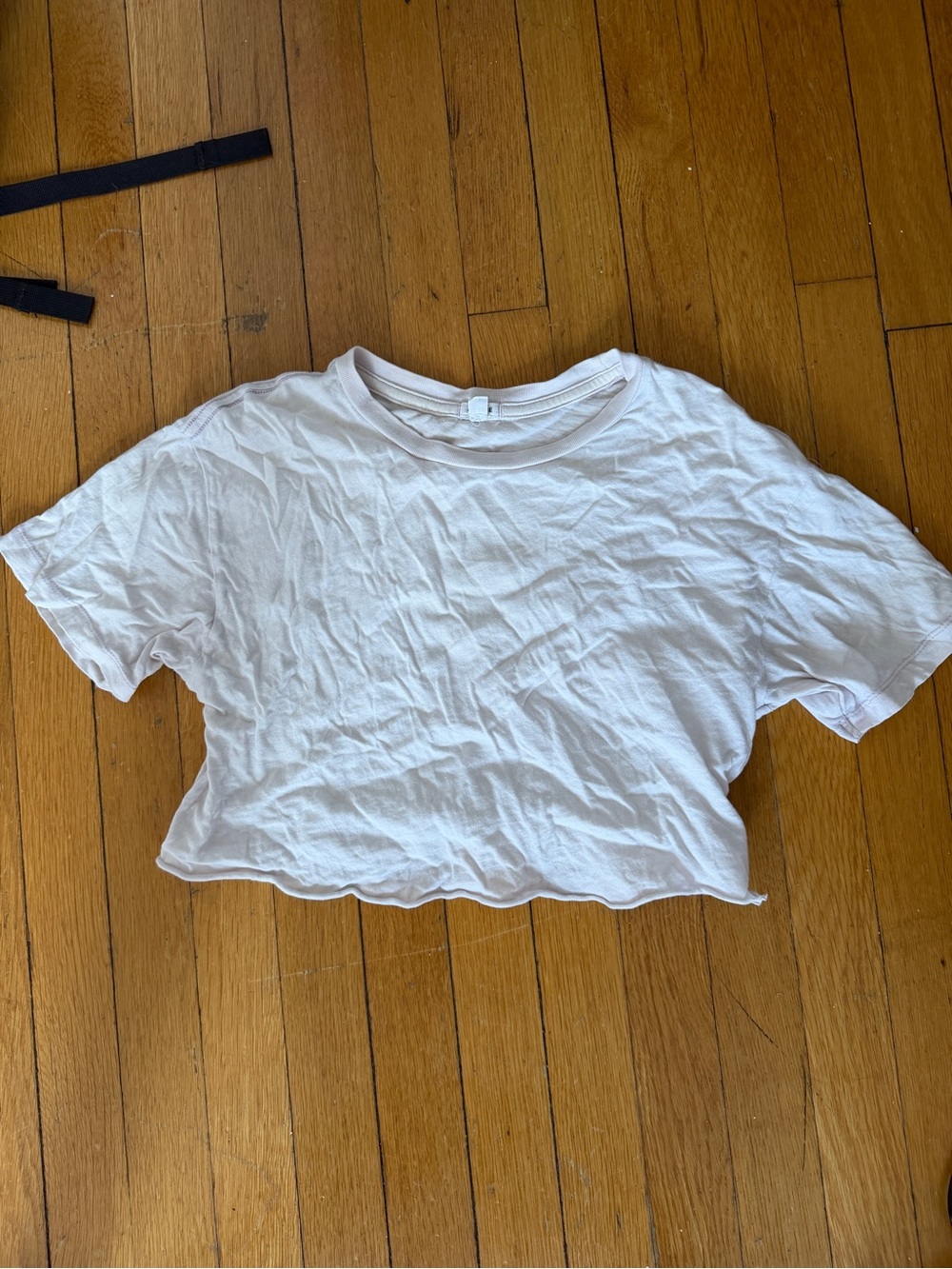 Light Purple Women's Cropped Tee - Everyday Casual Top